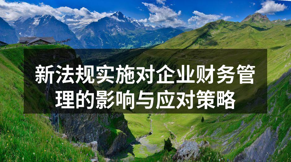 新法规实施对企业财务管理的影响与应对策略